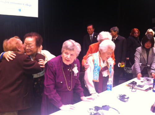20111213 NY Meeting w Holocaust survivors 2
