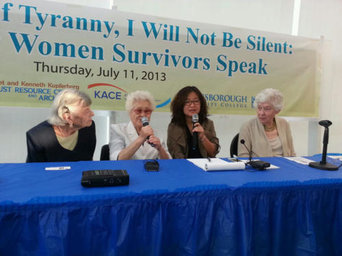 20130711 NY Meeting w Holocaust survivors
